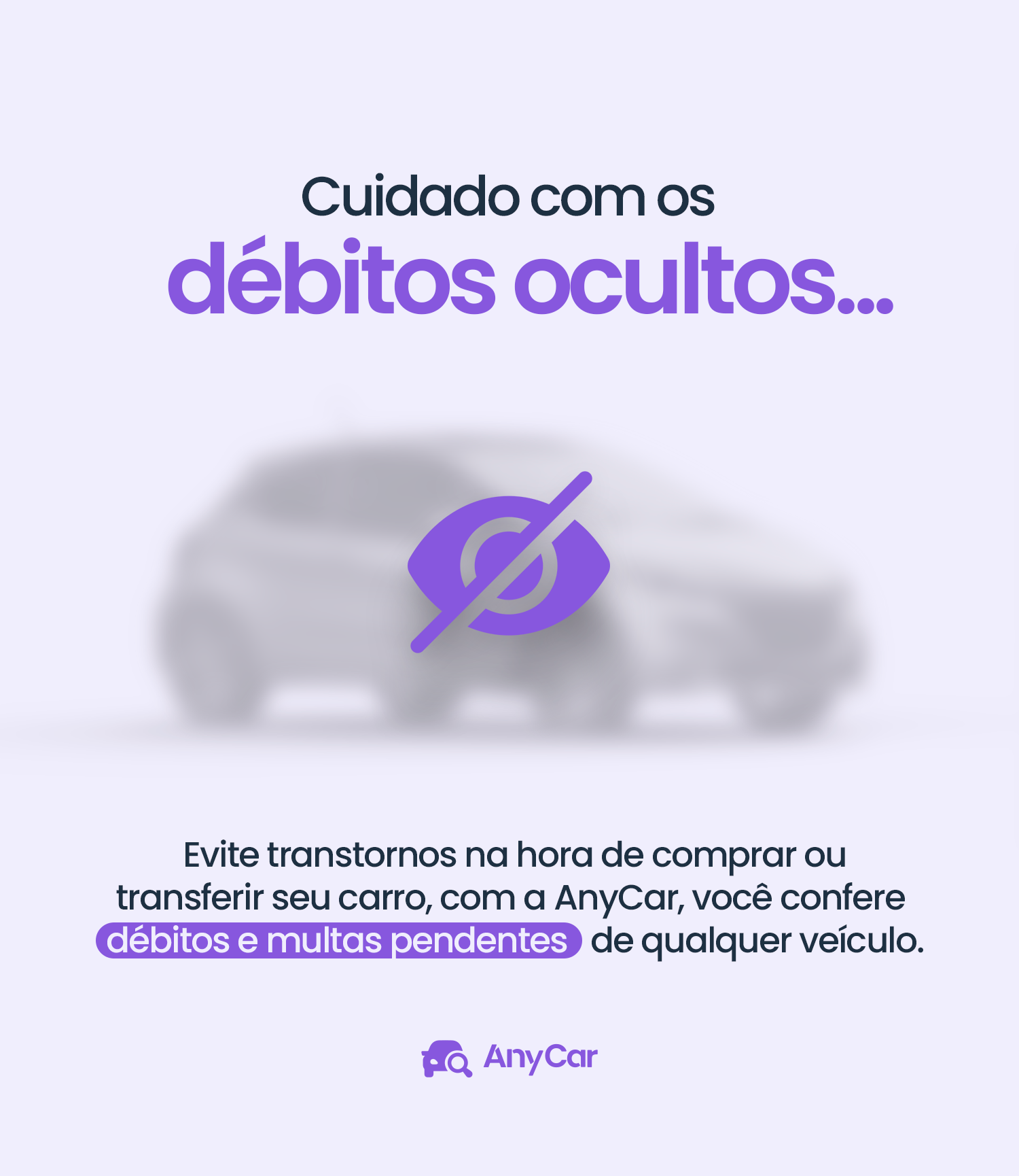 Consulta AnyCar - Débitos Ocultos